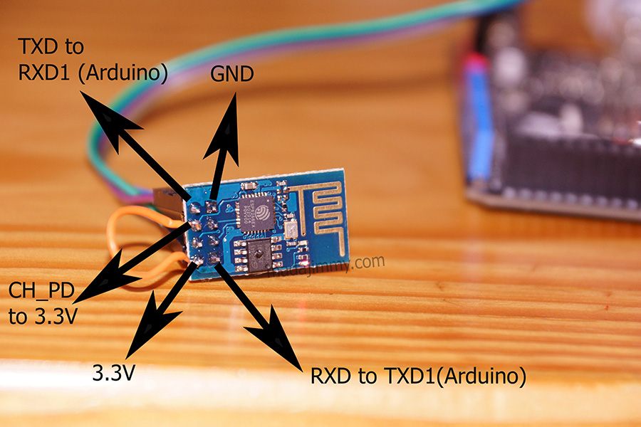 ESP8266 to Arduino Mega connection